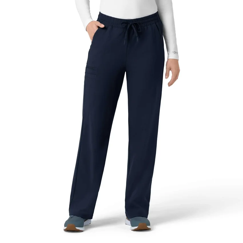Force Cross-Flex gebreide scrubbroek met bootcut voor dames