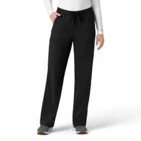 Force Cross-Flex gebreide scrubbroek met bootcut voor dames