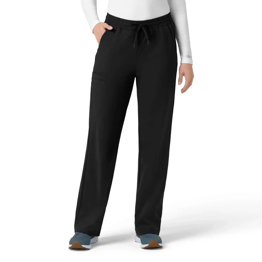 Force Cross-Flex gebreide scrubbroek met bootcut voor dames