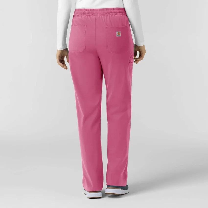 Force Cross-Flex gebreide scrubbroek met bootcut voor dames