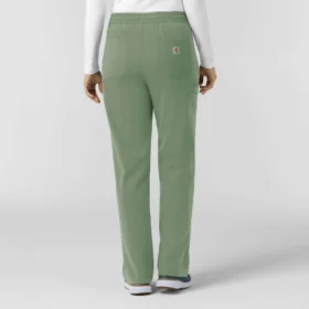 Force Cross-Flex gebreide scrubbroek met bootcut voor dames