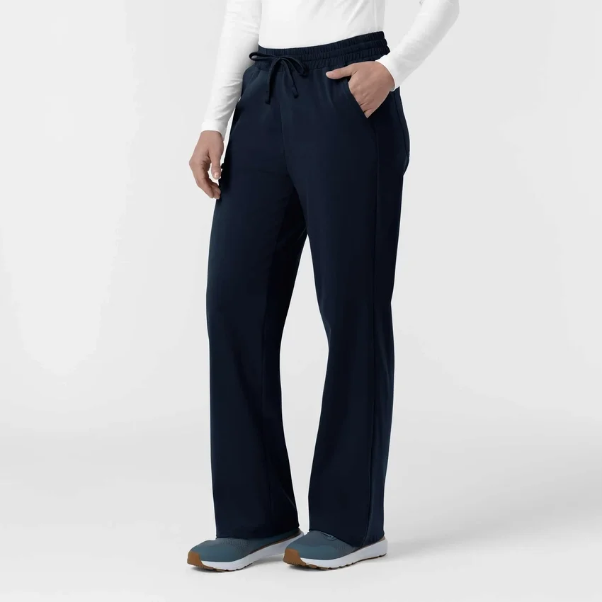 Force Cross-Flex gebreide scrubbroek met bootcut voor dames