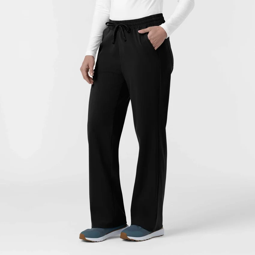 Force Cross-Flex gebreide scrubbroek met bootcut voor dames