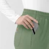 Force Cross-Flex gebreide scrubbroek met bootcut voor dames