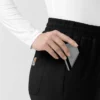 Force Cross-Flex gebreide scrubbroek met bootcut voor dames