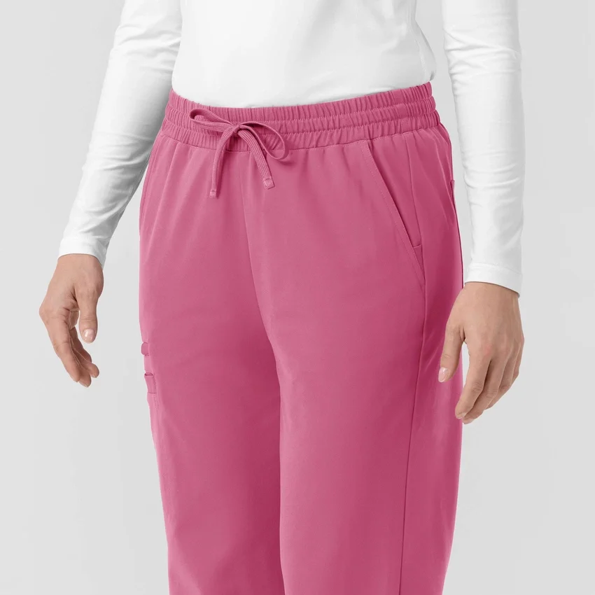 Force Cross-Flex gebreide scrubbroek met bootcut voor dames