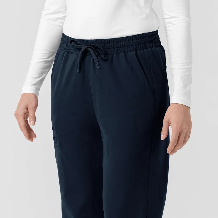 Force Cross-Flex gebreide scrubbroek met bootcut voor dames