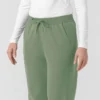Force Cross-Flex gebreide scrubbroek met bootcut voor dames