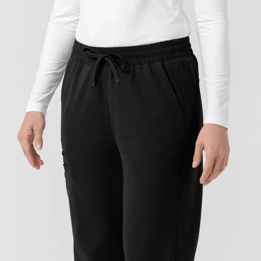 Force Cross-Flex gebreide scrubbroek met bootcut voor dames