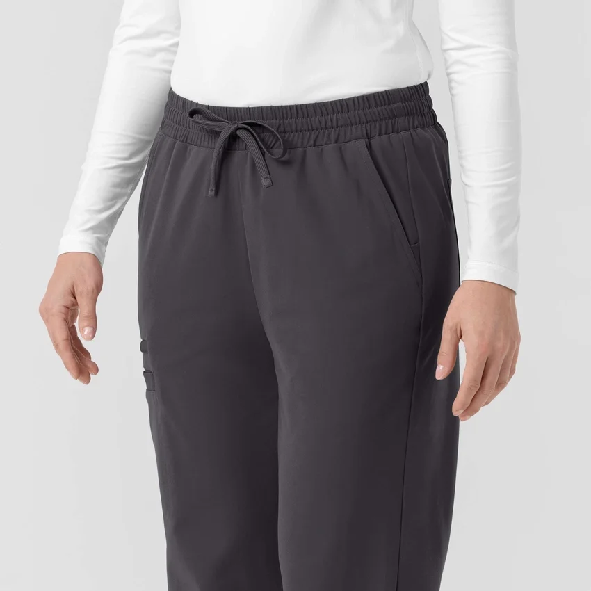 Force Cross-Flex gebreide scrubbroek met bootcut voor dames