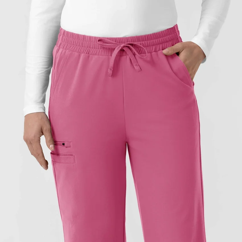 Force Cross-Flex gebreide scrubbroek met bootcut voor dames
