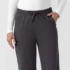 Force Cross-Flex gebreide scrubbroek met bootcut voor dames