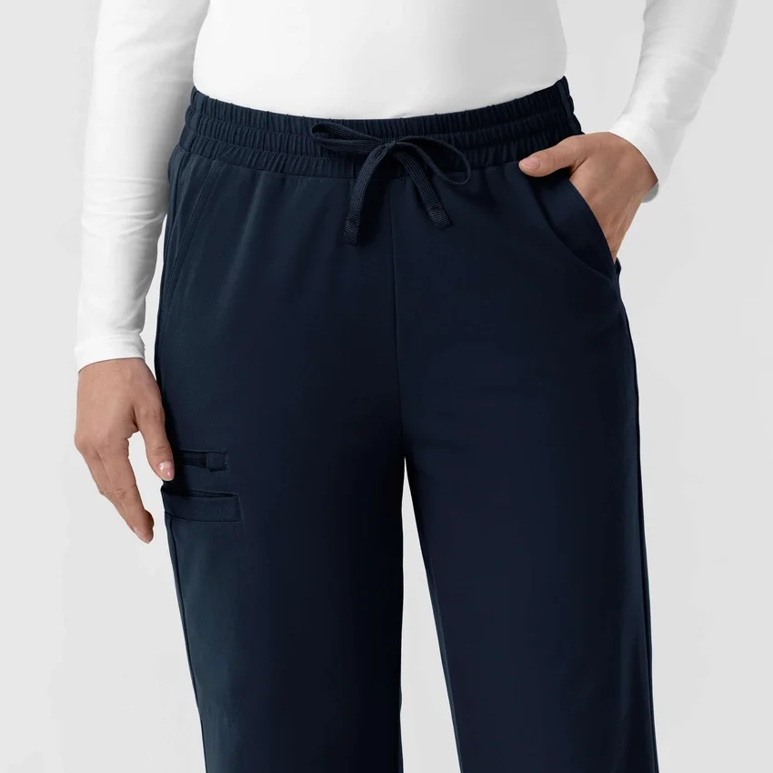 Force Cross-Flex gebreide scrubbroek met bootcut voor dames