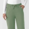 Force Cross-Flex gebreide scrubbroek met bootcut voor dames