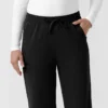 Force Cross-Flex gebreide scrubbroek met bootcut voor dames