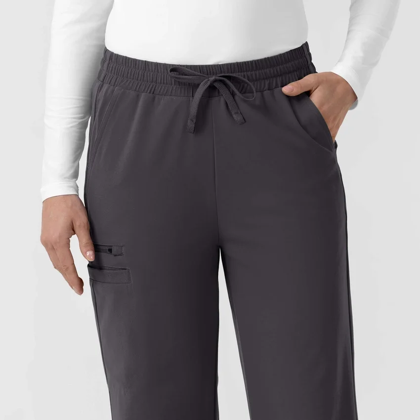 Force Cross-Flex gebreide scrubbroek met bootcut voor dames
