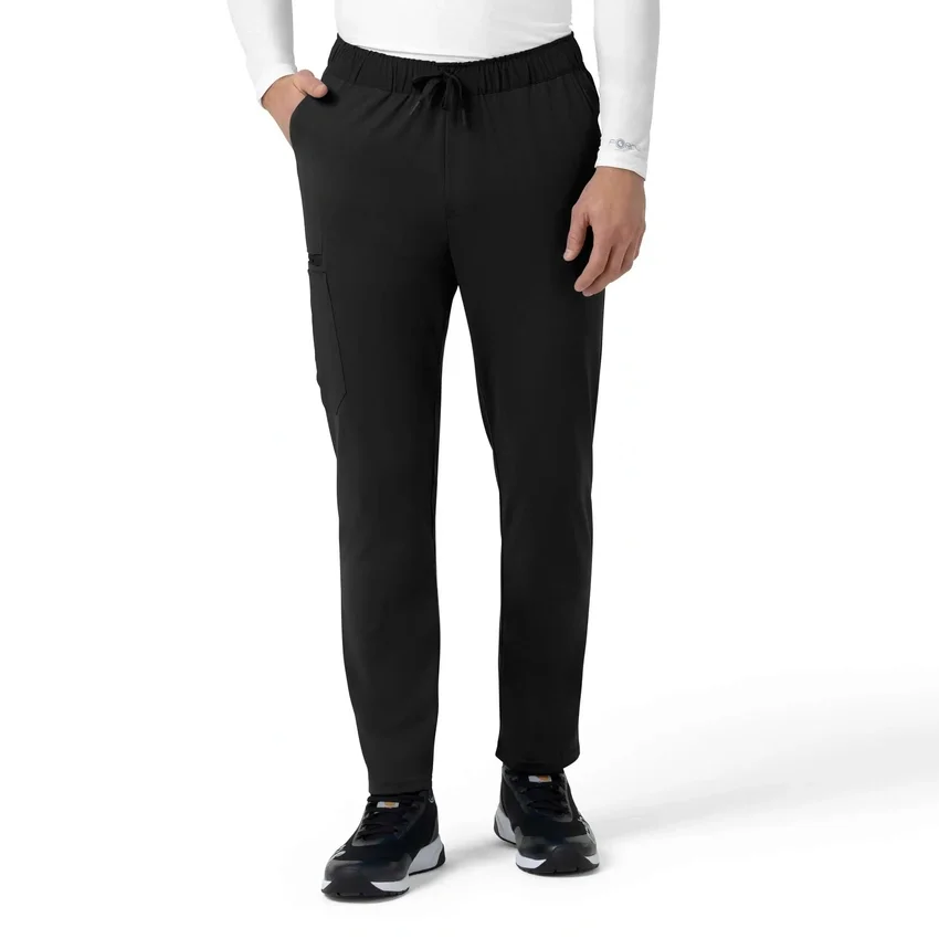 Force Cross-Flex gebreide scrubbroek met rechte pijpen en taps toelopende onderkant
