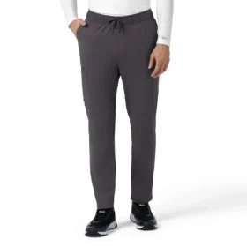 Force Cross-Flex gebreide scrubbroek met rechte pijpen en taps toelopende onderkant