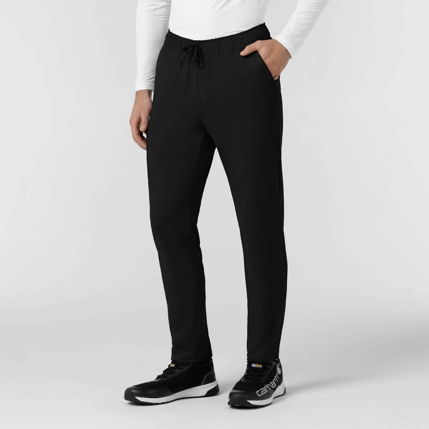 Force Cross-Flex gebreide scrubbroek met rechte pijpen en taps toelopende onderkant