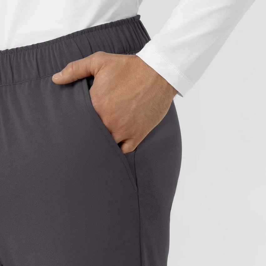 Force Cross-Flex gebreide scrubbroek met rechte pijpen en taps toelopende onderkant