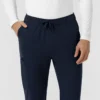 Force Cross-Flex gebreide scrubbroek met rechte pijpen en taps toelopende onderkant