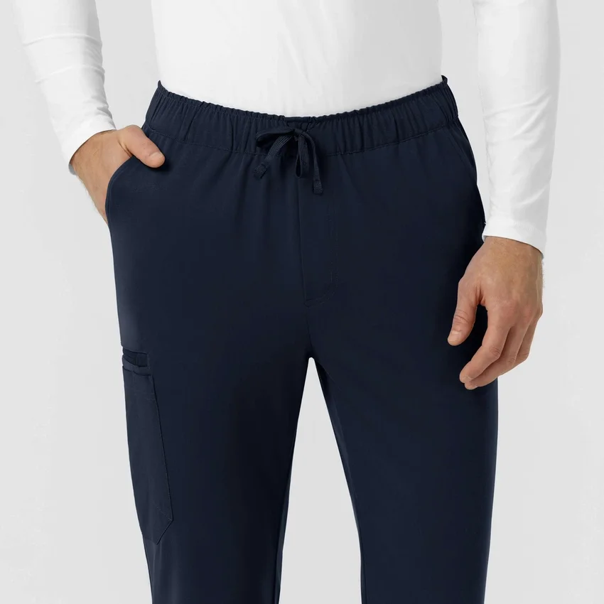 Force Cross-Flex gebreide scrubbroek met rechte pijpen en taps toelopende onderkant