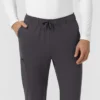 Force Cross-Flex gebreide scrubbroek met rechte pijpen en taps toelopende onderkant