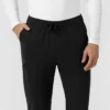 Force Cross-Flex gebreide scrubbroek met rechte pijpen en taps toelopende onderkant