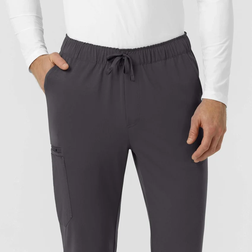 Force Cross-Flex gebreide scrubbroek met rechte pijpen en taps toelopende onderkant