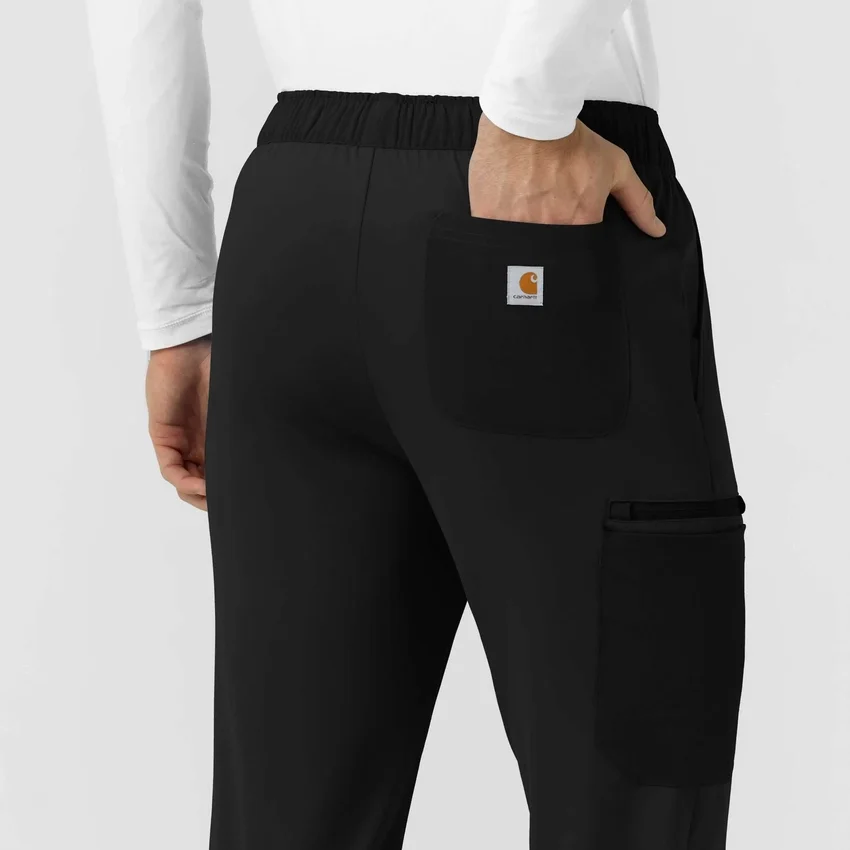 Force Cross-Flex gebreide scrubbroek met rechte pijpen en taps toelopende onderkant