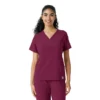 Force Cross-Flex gebreide scrubshirt met inzetstukken voor dames