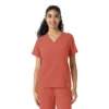 Force Cross-Flex gebreide scrubshirt met inzetstukken voor dames