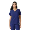 Force Cross-Flex gebreide scrubshirt met inzetstukken voor dames