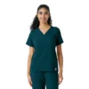 Force Cross-Flex gebreide scrubshirt met inzetstukken voor dames