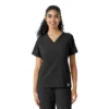 Force Cross-Flex gebreide scrubshirt met inzetstukken voor dames