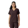 Force Cross-Flex gebreide scrubshirt met inzetstukken voor dames