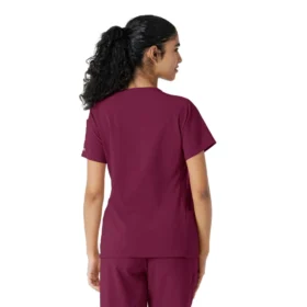 Force Cross-Flex gebreide scrubshirt met inzetstukken voor dames