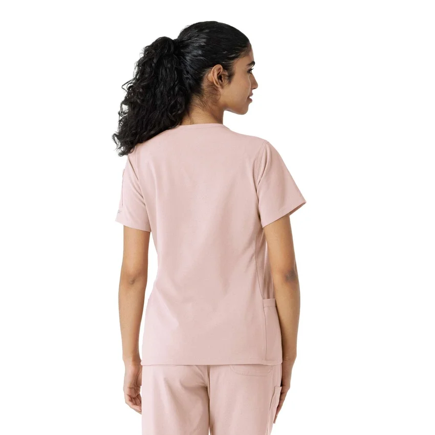 Force Cross-Flex gebreide scrubshirt met inzetstukken voor dames