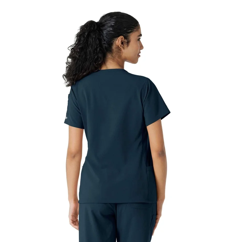 Force Cross-Flex gebreide scrubshirt met inzetstukken voor dames