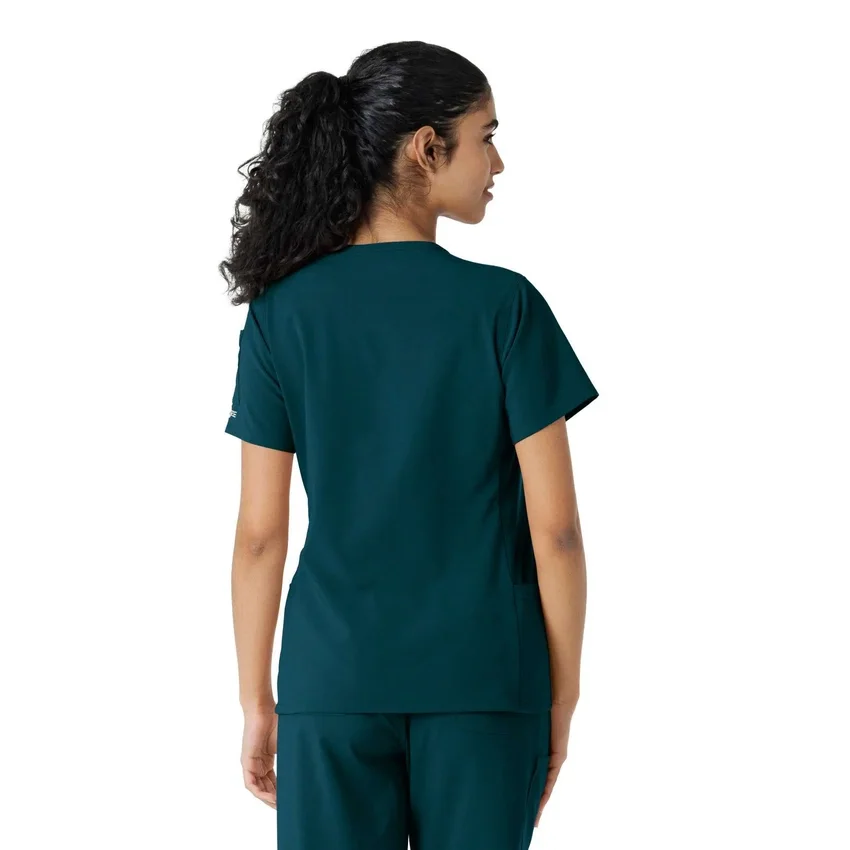 Force Cross-Flex gebreide scrubshirt met inzetstukken voor dames