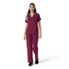 Force Cross-Flex gebreide scrubshirt met inzetstukken voor dames