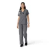 Force Cross-Flex gebreide scrubshirt met inzetstukken voor dames