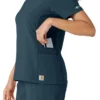 Force Cross-Flex gebreide scrubshirt met inzetstukken voor dames