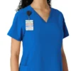 Force Cross-Flex gebreide scrubshirt met inzetstukken voor dames