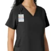 Force Cross-Flex gebreide scrubshirt met inzetstukken voor dames