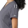 Force Cross-Flex gebreide scrubshirt met inzetstukken voor dames