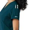 Force Cross-Flex gebreide scrubshirt met inzetstukken voor dames