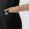 Force Cross-Flex gebreide scrubtop met ronde hals voor dames