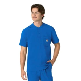 Force Cross-Flex Henley-scrubtop voor heren