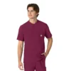 Force Cross-Flex Henley-scrubtop voor heren